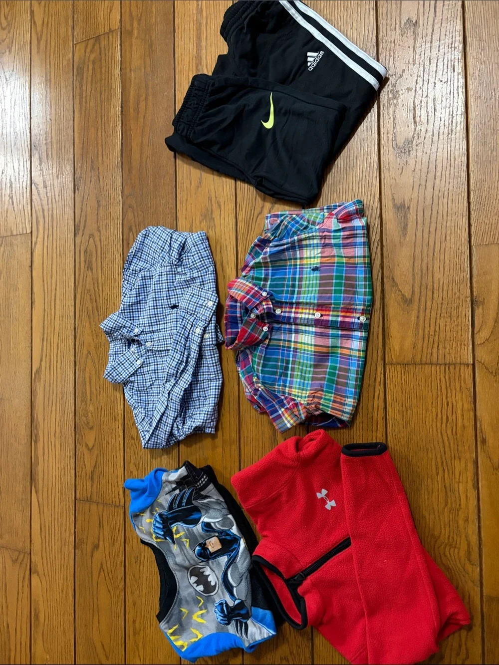 Boys size 5 Lot including UA, Nike, Adidas and Ralph Lauren